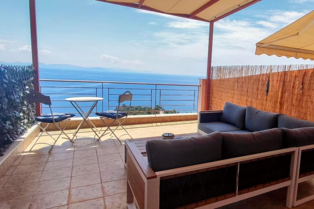 Simply Meraki Gytheian Apt With Panoramic Sea View Jýthio Eksteriør bilde