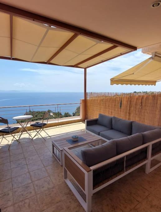 Simply Meraki Gytheian Apt With Panoramic Sea View Jýthio Eksteriør bilde